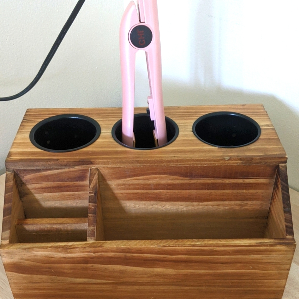 New Hair Styling Tools Vanity Bathroom Organizer